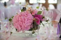 bouquet orthensia rose