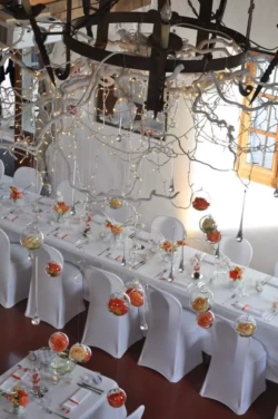 décoration boule de verre