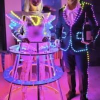 flo et hugo la robe champagne